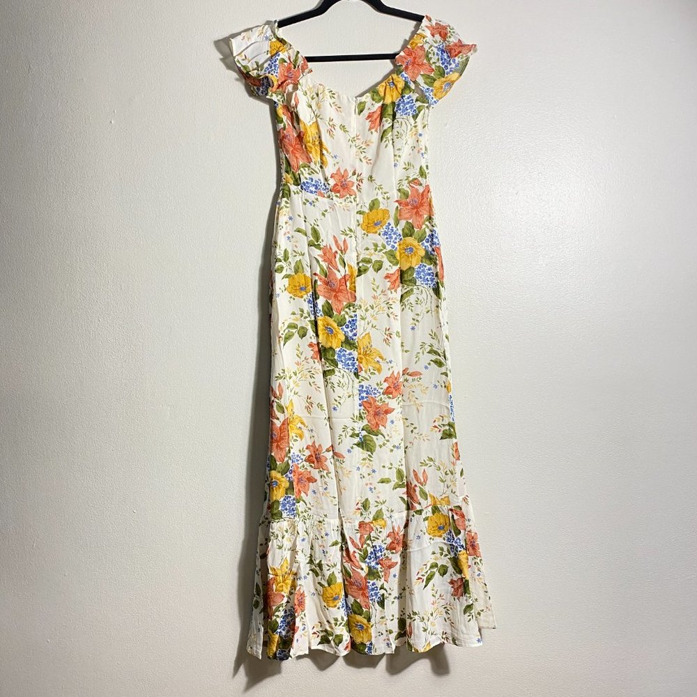 Reformation Butterfly Dress in Marie Antoinette - Picture 14 of 14